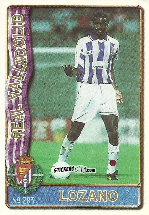 Sticker Lozano - Las Fichas De La Liga 1996-1997 n. 283a - Mundicromo