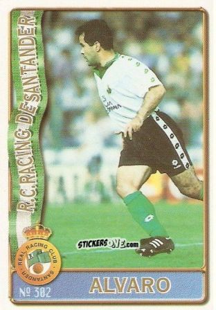 Figurina Alvaro Cervera Diaz - Las Fichas De La Liga 1996-1997 n. 302 - Mundicromo