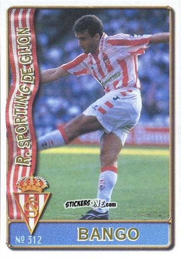 Sticker Ricardo Gonzalez Bango - Las Fichas De La Liga 1996-1997 n. 312 - Mundicromo