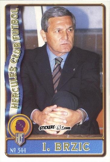 Sticker Ivan Brzic - Las Fichas De La Liga 1996-1997 n. 344 - Mundicromo