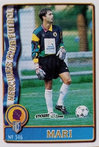 Figurina Miguel Mari Sanchez - Las Fichas De La Liga 1996-1997 n. 346 - Mundicromo
