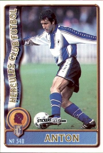 Figurina Francisco J.Antón Lledò - Las Fichas De La Liga 1996-1997 n. 348 - Mundicromo