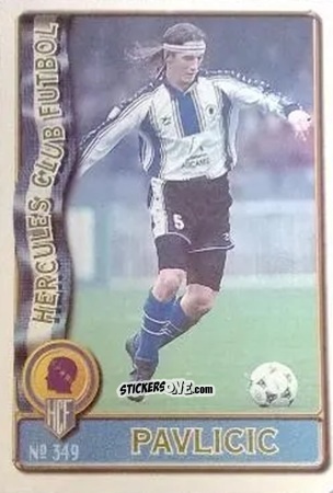 Figurina Pavlicic - Las Fichas De La Liga 1996-1997 n. 349 - Mundicromo
