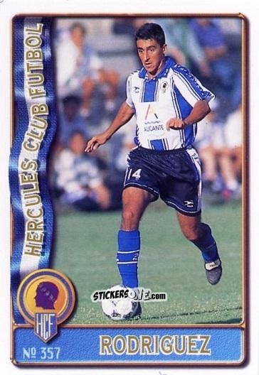 Figurina Eduardo Rodriguez Fernandez - Las Fichas De La Liga 1996-1997 n. 357 - Mundicromo