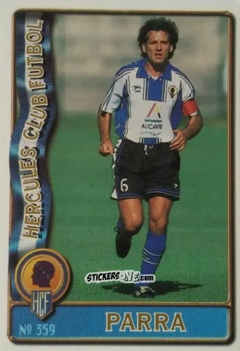 Figurina Parra - Las Fichas De La Liga 1996-1997 n. 359 - Mundicromo