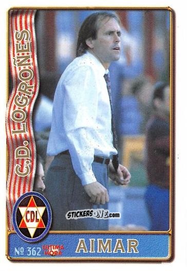 Cromo Aimar - Las Fichas De La Liga 1996-1997 n. 362b - Mundicromo