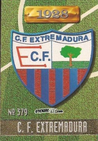 Cromo Extremadura - Las Fichas De La Liga 1996-1997 n. 379 - Mundicromo