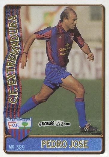 Figurina Pedro Josè Lorenzo Galan - Las Fichas De La Liga 1996-1997 n. 389 - Mundicromo