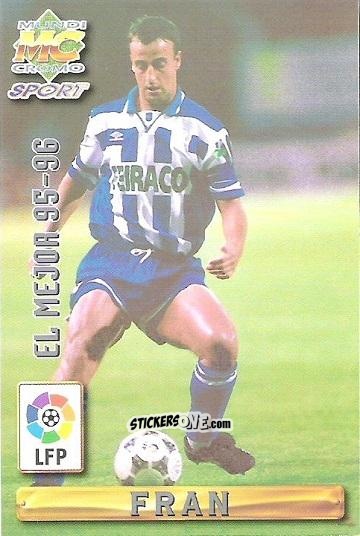 Cromo Fran - Las Fichas De La Liga 1996-1997 n. 408 - Mundicromo