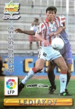 Sticker Lediakhov - Las Fichas De La Liga 1996-1997 n. 417 - Mundicromo