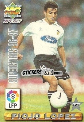Cromo Zubizarreta / C. López - Las Fichas De La Liga 1996-1997 n. 427 - Mundicromo