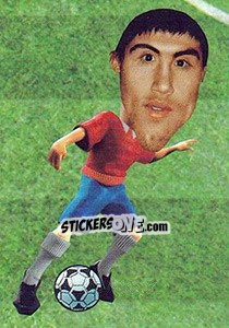 Cromo Pedro Morales - World Football Stars 2010 n. 227 - Aquarius