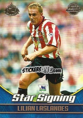 Cromo Lilian Laslandes - Premier Gold 2001-2002 n. SU4 - Topps