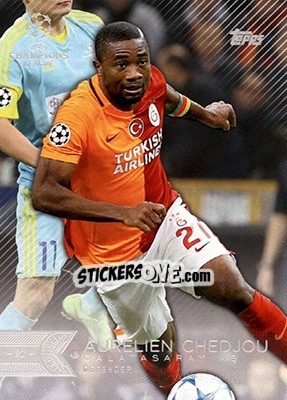 Cromo Aurélien Chedjou - UEFA Champions League Showcase 2015-2016 n. 71 - Topps