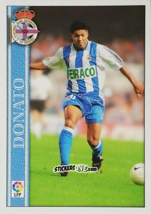 Cromo Donato - Las Fichas De La Liga 2000-2001 n. 10 - Mundicromo