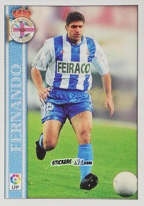 Cromo Fernando - Las Fichas De La Liga 2000-2001 n. 12 - Mundicromo