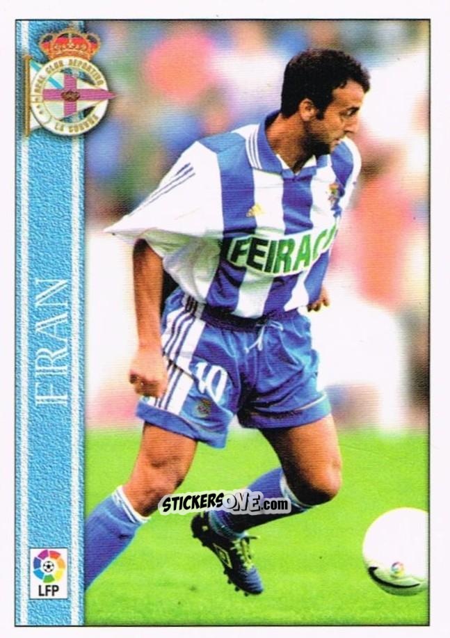 Cromo Fran - Las Fichas De La Liga 2000-2001 n. 16 - Mundicromo
