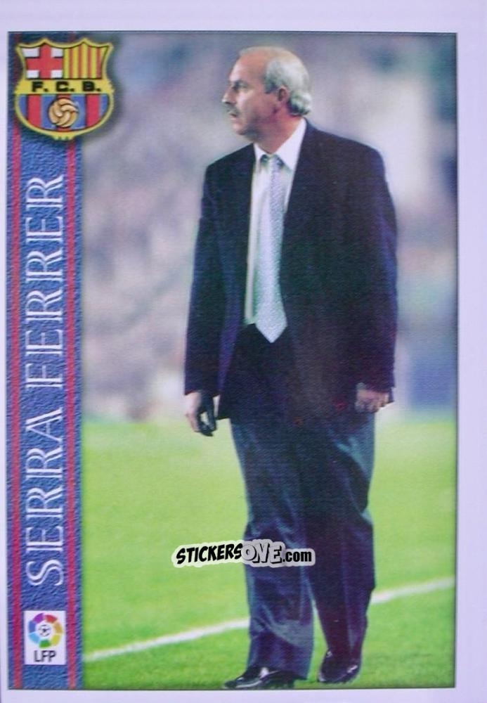 Sticker Serra F. - Las Fichas De La Liga 2000-2001 n. 24 - Mundicromo