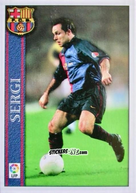 Figurina Sergi - Las Fichas De La Liga 2000-2001 n. 27 - Mundicromo