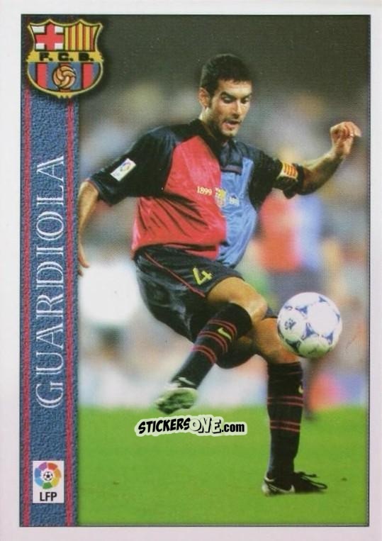 Sticker Guardiola - Las Fichas De La Liga 2000-2001 n. 33 - Mundicromo