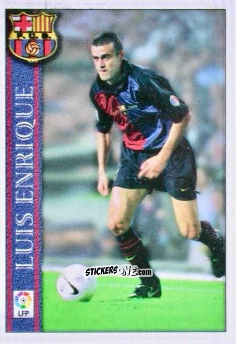 Figurina L.Enrique - Las Fichas De La Liga 2000-2001 n. 35 - Mundicromo