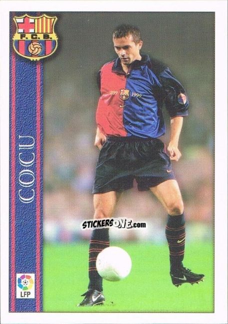 Figurina Cocu - Las Fichas De La Liga 2000-2001 n. 37 - Mundicromo