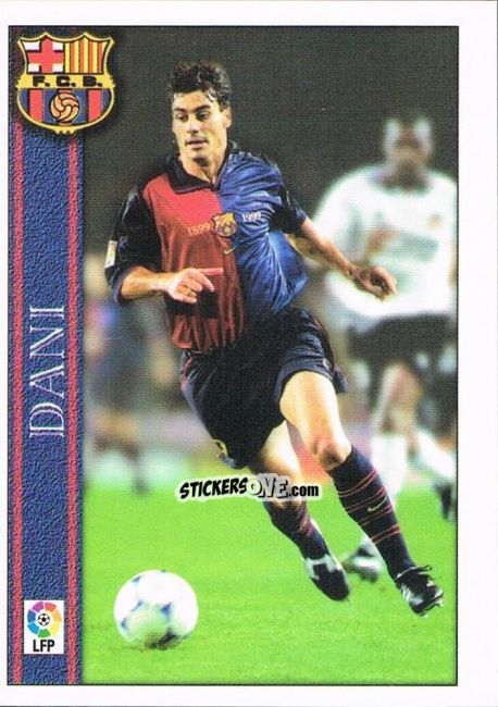 Sticker Dani - Las Fichas De La Liga 2000-2001 n. 41 - Mundicromo