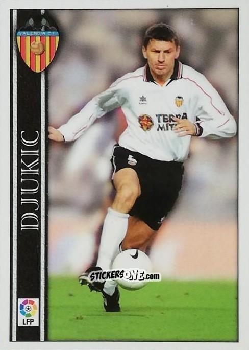 Sticker Djukic - Las Fichas De La Liga 2000-2001 n. 49 - Mundicromo