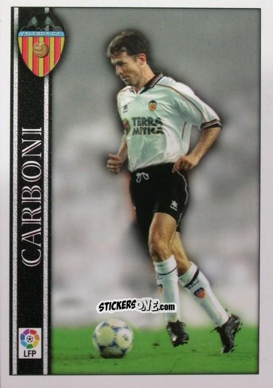 Figurina Carboni - Las Fichas De La Liga 2000-2001 n. 52 - Mundicromo