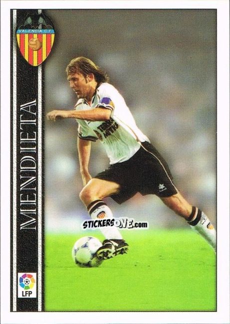 Figurina Mendieta - Las Fichas De La Liga 2000-2001 n. 55 - Mundicromo