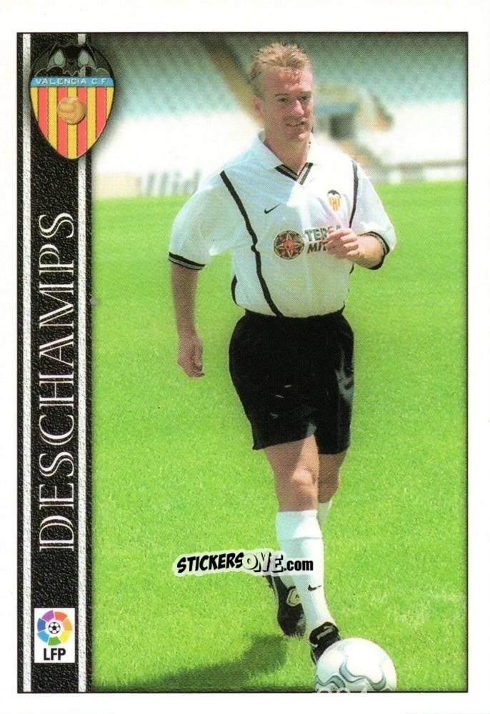 Cromo Deschamps - Las Fichas De La Liga 2000-2001 n. 63 - Mundicromo