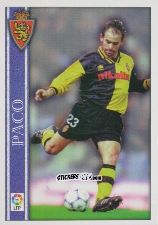 Sticker Paco - Las Fichas De La Liga 2000-2001 n. 71 - Mundicromo