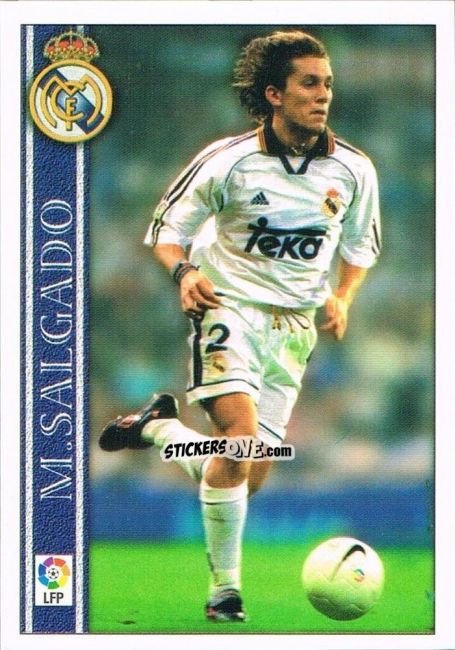 Figurina Salgado - Las Fichas De La Liga 2000-2001 n. 95 - Mundicromo