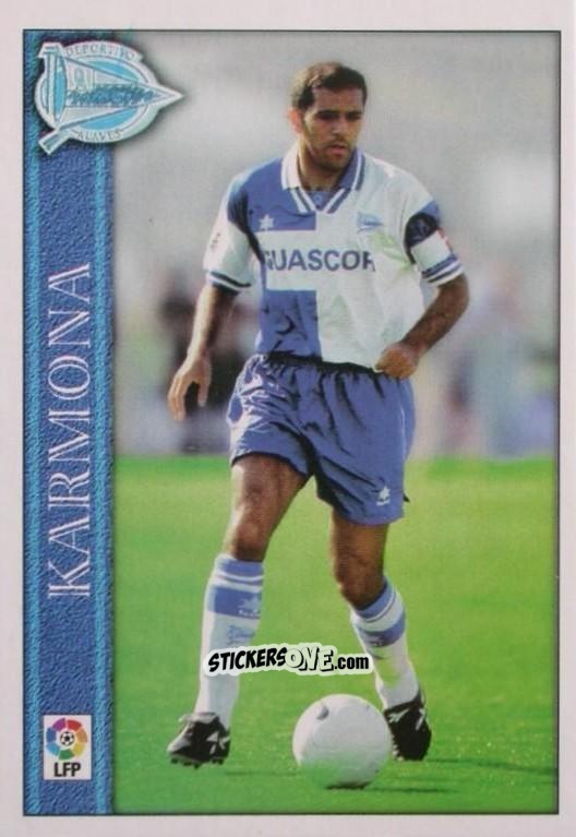 Cromo Karmona - Las Fichas De La Liga 2000-2001 n. 112 - Mundicromo