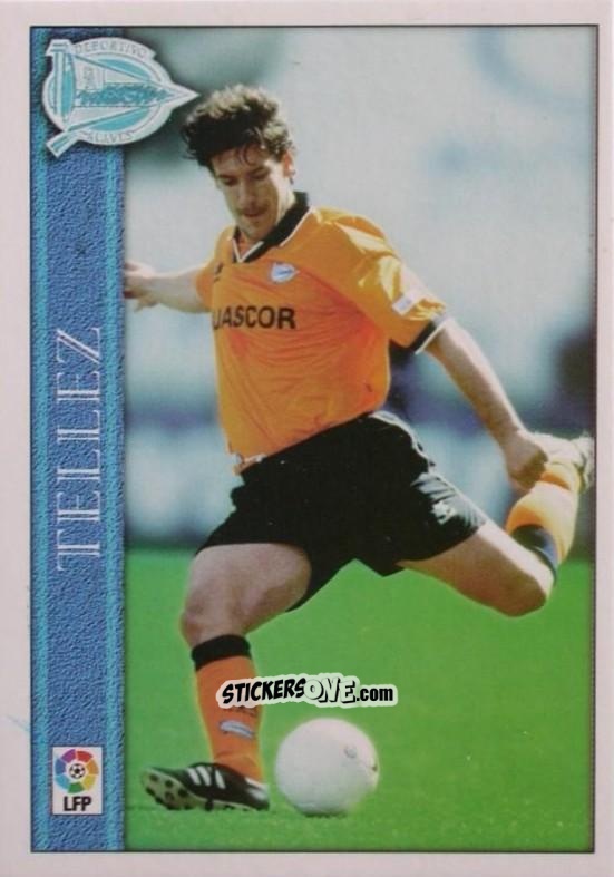 Cromo Tellez - Las Fichas De La Liga 2000-2001 n. 113 - Mundicromo