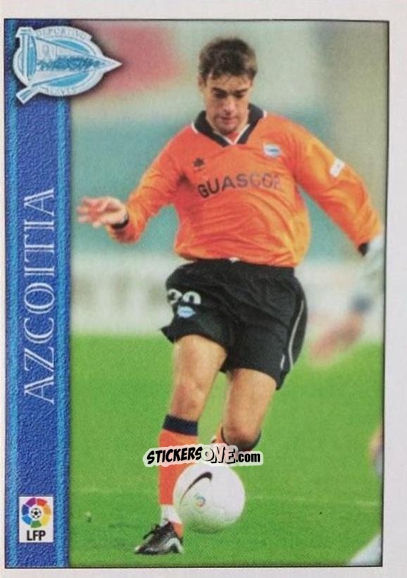 Figurina Azkoitia - Las Fichas De La Liga 2000-2001 n. 116 - Mundicromo