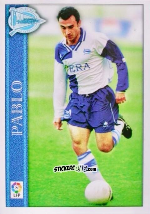 Sticker Pablo - Las Fichas De La Liga 2000-2001 n. 121 - Mundicromo