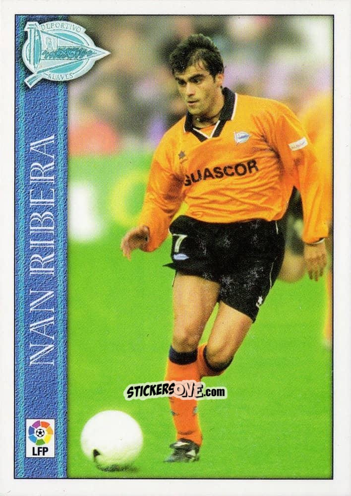 Cromo Nan Ribera - Las Fichas De La Liga 2000-2001 n. 123a - Mundicromo