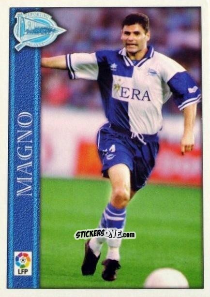 Cromo Magno - Las Fichas De La Liga 2000-2001 n. 124 - Mundicromo