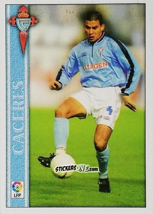 Figurina Cáceres - Las Fichas De La Liga 2000-2001 n. 133 - Mundicromo