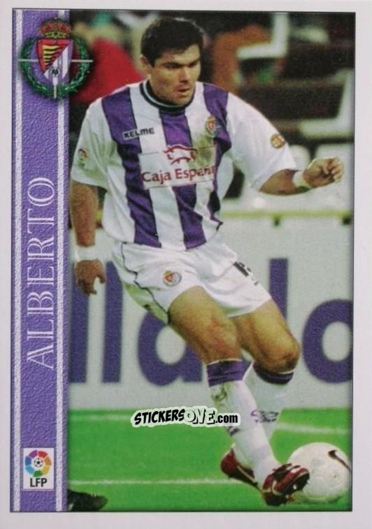Sticker Alberto - Las Fichas De La Liga 2000-2001 n. 166 - Mundicromo