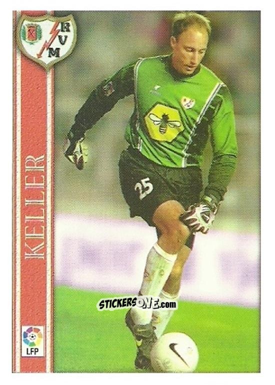 Figurina Keller - Las Fichas De La Liga 2000-2001 n. 173 - Mundicromo