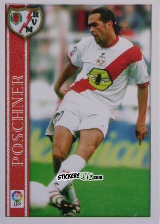 Figurina Poschner - Las Fichas De La Liga 2000-2001 n. 186 - Mundicromo