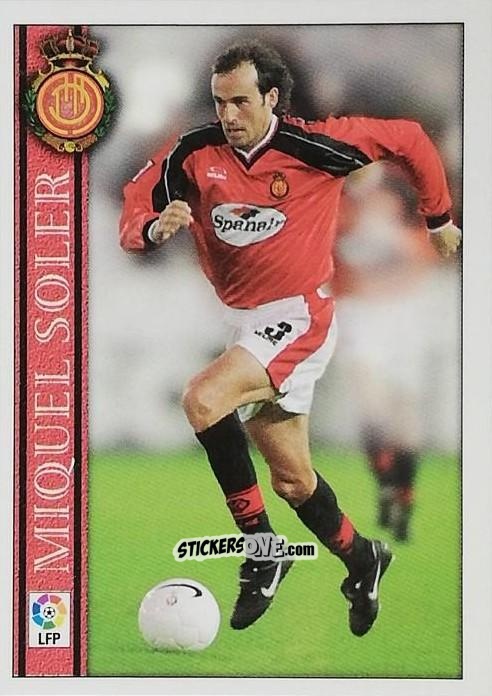 Sticker M.Soler - Las Fichas De La Liga 2000-2001 n. 203 - Mundicromo