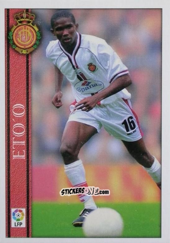 Sticker Eto'o - Las Fichas De La Liga 2000-2001 n. 210 - Mundicromo