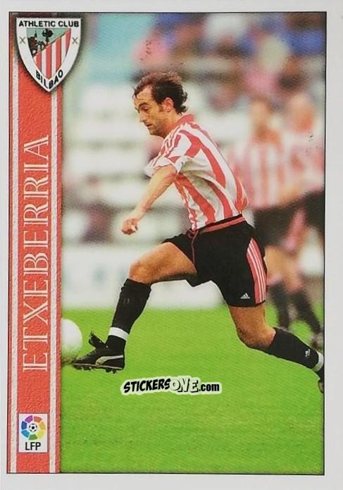 Sticker Etxeberria - Las Fichas De La Liga 2000-2001 n. 231 - Mundicromo