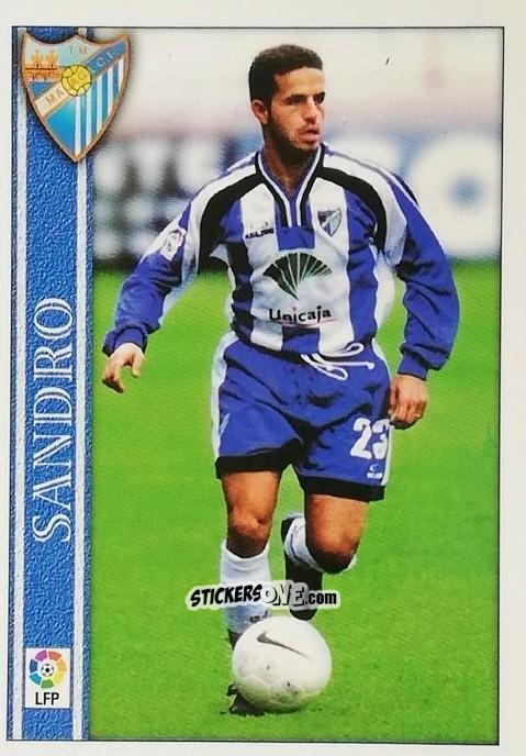 Sticker Sandro - Las Fichas De La Liga 2000-2001 n. 244 - Mundicromo