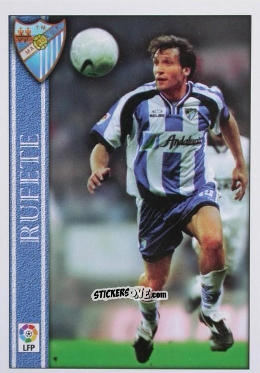 Sticker Rufete - Las Fichas De La Liga 2000-2001 n. 245 - Mundicromo