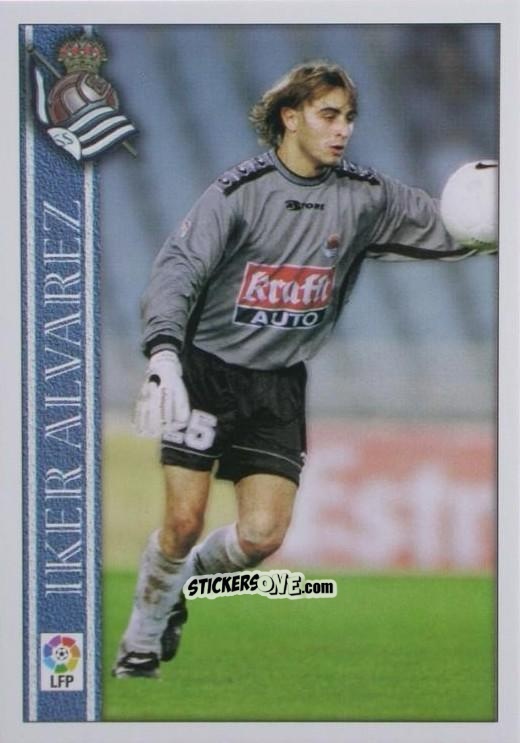 Cromo Iker Alv. - Las Fichas De La Liga 2000-2001 n. 257 - Mundicromo