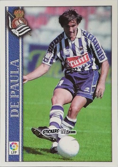 Sticker De Paula - Las Fichas De La Liga 2000-2001 n. 272 - Mundicromo